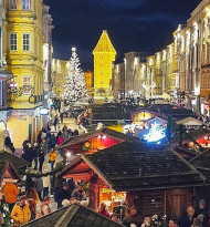 Besucheransturm zur Eröffnung der Welser Weihnachtswelt