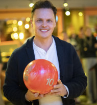 Der MCÖ feierte beim Disco-Bowling