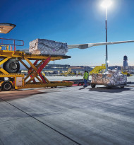 Mehr Fracht am Wiener Airport