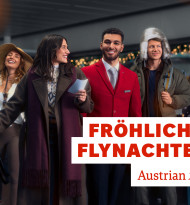 Austrian Airlines startet „Fröhliche Flynachten“