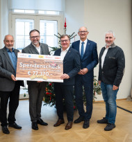 café+co Wirtschaftswanderung sammelte 77.370 Euro für den guten Zweck