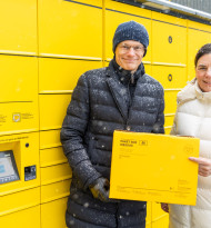 Kooperation in Gelb: Neue Poststation bei der Ottakringer Brauerei