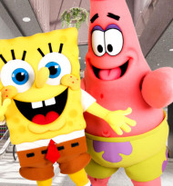 SpongeBob und Patrick live im Stadion Center