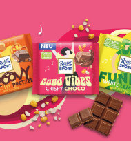 Wenn Geschmack den Ton angibt: Ritter Sport launcht neue „Tasty Vibes“-Sorte