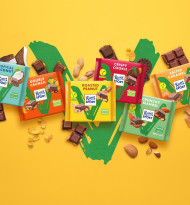 10 Jahre vegane Tafeln: Ritter Sport bringt neue Sorte „Vegan Tropical Coconut“