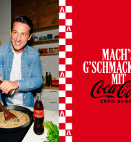Neue Coca-Cola-Kampagne setzt auf österreichische Küche