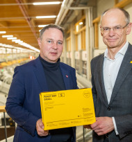 Vizekanzler Babler besucht Post-Logistikzentrum in Inzersdorf