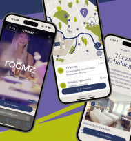 roomz-Website von Lwnd neu gemacht