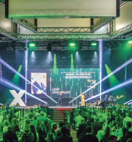 Stage 3 ist bereit für Events