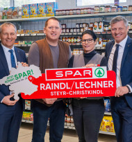Spar-Familie Raindl/Lechner übernimmt Standort in Steyr