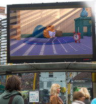 Garfield ist jetzt neu auf Infoscreen