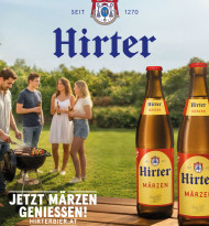 Privatbrauerei Hirt startet Frühjahrskampagne mit Fokus auf Absatz und Marke