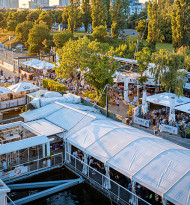 Vienna City Beach Club feiert 20 Jahre als Sommer-Hotspot in Wien