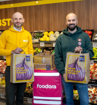 Billa und Foodora liefern in Wien gemeinsam direkt nach Hause