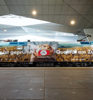 ÖBB und AMA-Marketing bringen neue Lok auf Schiene