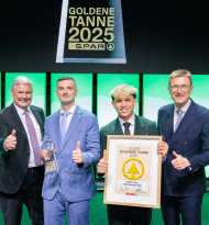 Goldene Tanne für Spar-Markt in Wien-Hüttelbergstraße