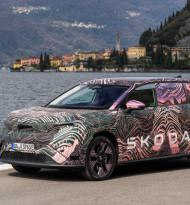 Ein erster Ausblick auf das neue Elektro-Flaggschiff von Škoda