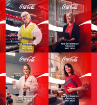 Coca-Cola Kampagne für Österreich adaptiert