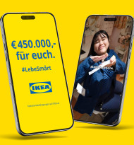 Ikea verschenkt 450.000 Euro an Kunden