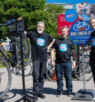 Erster weltweiter Bike Check Day in Wien