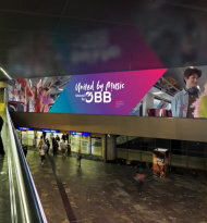 Neue LED-Wall eröffnet: ÖBB Werbung erweitert ihr digitales Außenwerbeportfolio