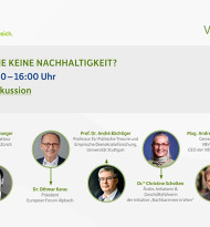 VBV diskutiert Demokratie und Nachhaltigkeit