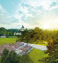 Design mit Schlossblick