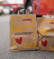 „Wien zeigt Herz“: Billa und Volkshilfe Wien starten Lebensmittel-Sammelaktion für Menschen in Not