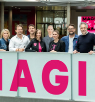 Erste Magenta-Kampagne von Warda und freude on air