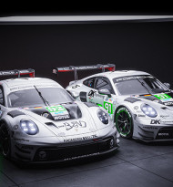 Porsche 911 GT3 R starten in Le Mans im historischen Design von 1951