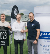 Pure Encapsulations wird neuer Trikot-Sponsor beim SK Sturm Graz
