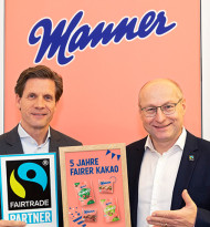 Manner feiert fünf Jahre Fairtrade-Kakao und zieht positive Bilanz