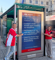 Außenwerber holen WM-Tore auf die Straße
