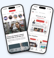 Kurier präsentiert eine neue App