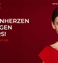 #GoRed Austria startet Wandertag