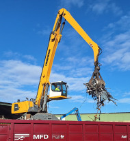 500 moderne Güterwagen für Schrott- und Recyclingtransporte