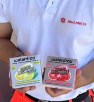 Extreme Hitze in Österreich: waterdrop unterstützt die Johanniter mit Elektrolytgetränken