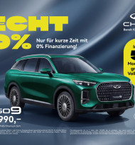 GGK Group setzt Chery-Markteinführung mit zweiter Kampagnenstufe fort