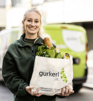 Onlinehändler Gurkerl eröffnet erstmals Pop-up-Store in Wiener Innenstadt