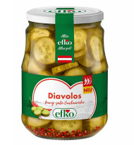 „Diavolos”: efko bringt feurig-süße Gurkenräder