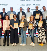 14 Adeg-Märkte für gelebte Regionalität ausgezeichnet