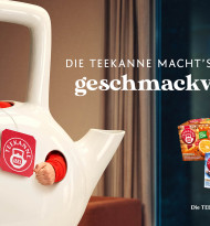 Teekanne und DDB Wien starten erste gemeinsame Kampagne