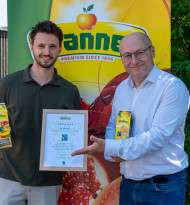 Pfanner und Fairtrade feiern 25 Jahre Partnerschaft