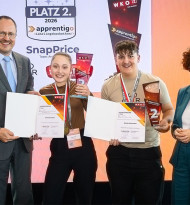 Kastner-Lehrling holt zweiten Platz beim Lehrlingshackathon